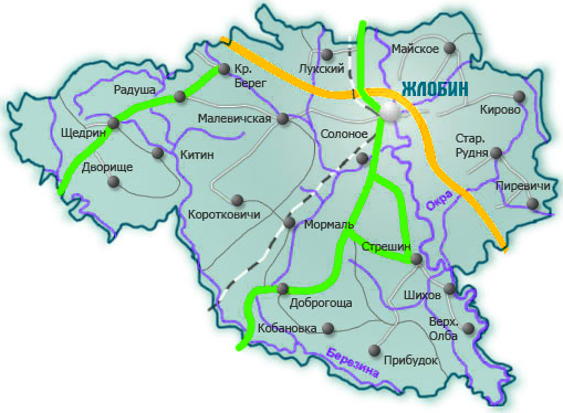 История района